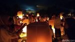 Foto: Saat Langit Borobudur Bercahaya