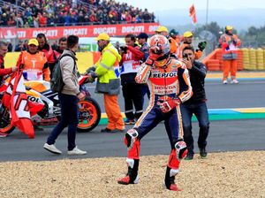 Marquez Persembahkan Kemenangan ke-300 untuk Honda di Le Mans