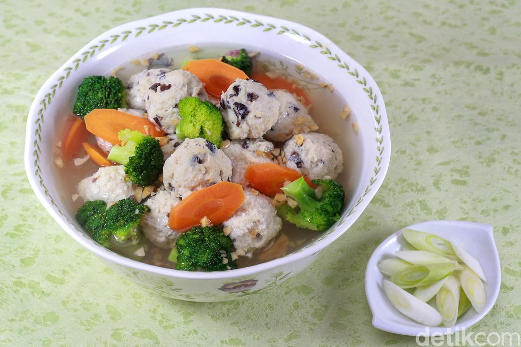resep philips : chicken balls with veggie