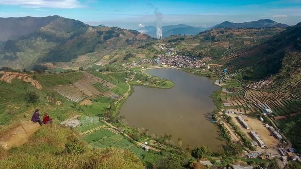 Telaga Cebong di Dieng