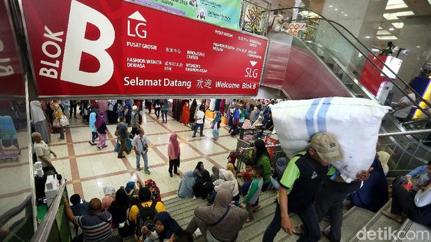 Blok B Pasar tanah Abang
