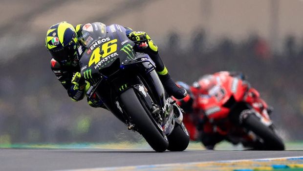 Start terbaik Valentino Rossi di MotoGP 2019 saat di MotoGP Amerika Serikat.