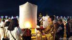 Foto: Saat Langit Borobudur Bercahaya