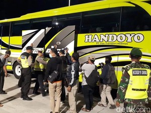 Pascapenangkapan Terduga Teroris, Polisi Gelar Razia di Gerbang Tol Nganjuk
