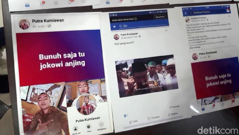 Ini Dia Guru Honorer yang Posting Ancaman Bunuh Jokowi