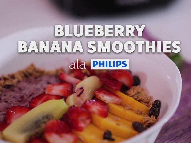 Blueberry Banana Smoothies Sehat untuk Temani Sahur Blueberry Banana Smoothies Sehat untuk Temani Sahur