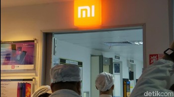 Perangkat Xiaomi dibuat di gedung 3. (Foto: Adi Fida Rahman/detikINET)