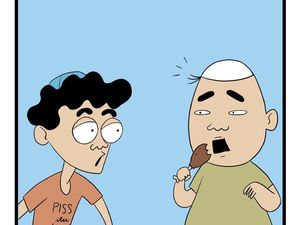 Si Komar: Lupa Puasa!