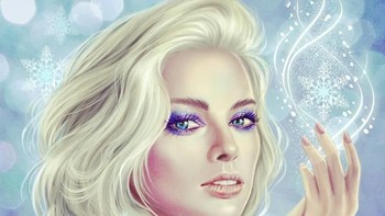 Margot Robbie ketika bertransformasi jadi Elsa-nya Frozen. Cocok kan? (Foto: Instagram @helen_morgun)