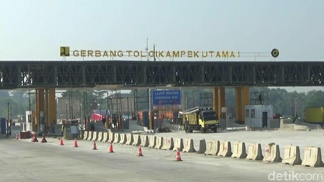 Skema Satu Arah Tol saat Mudik Diubah, GT Cikarang Utama Dibongkar