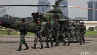 Latihan digelar dalam rangka mengantisipasi segala kemungkinan yang terjadi pada proses pengumuman suara pada 22 Mei mendatang.