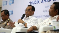 Menhub mengatakan mudik aman dan lancar ini adalah amanat dari Presiden Joko Widodo agar mudik tahun ini lebih lancar.