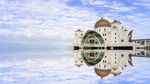 Masya Allah! Masjid Terapung di Selat Malaka yang Unik dan Cantik