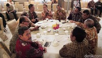 Mereka yang tergabung dalam Front Kedaulatan Bangsa menggelar pertemuan di Hotel Gran Mahakam, Kebayoran Baru, Jakarta Selatan, Senin (20/5/2019).