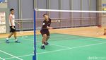 Melihat Latihan Tim Bulutangkis Indonesia Jelang Lawan Denmark