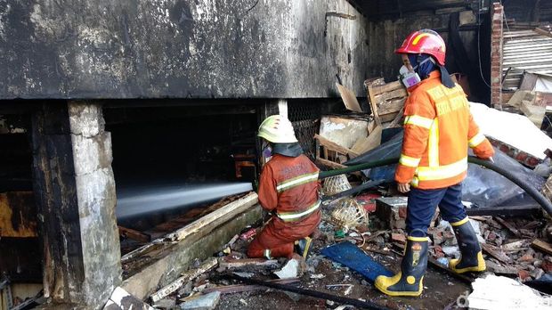 Pasar Kosambi Kebakaran Hebat, Wawali Bandung Minta Audit Bangunan