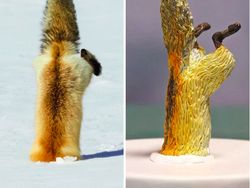 Gemas! Ketika Meme Hewan Dijadikan Karya Patung 3D