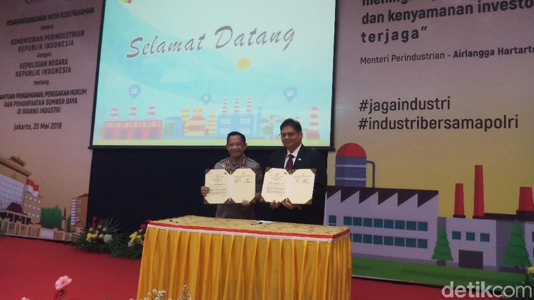 Polri dan Kemenperin Sepakat Jaga Keamanan di Dunia Industri Polri dan Kemenperin Sepakat Jaga Keamanan di Dunia Industri