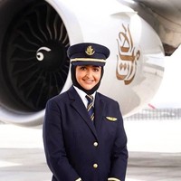 Mozah juga sering berbagi foto-foto pesawat yang pernah diterbangkannya kepada 42 ribu lebih pengikutnya di Instagram. Foto: Dok. Instagram/Sheikha Mozah Al Maktoum