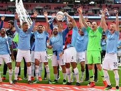 Manchester City menjadi tim dengan skuat paling bernilai di Eropa. The Citizens dinilai 1,26 miliar euro. Dalam beberapa musim terakhir, mereka memang mengoleksi pemain bintang. (Foto: Toby Melville/Reuters)