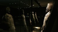Di luar museum tersebut, Mumi Suku Chinchorro juga pernah dipamerkan di Istana Kepresidenan Santiago tahun 2008 lalu (Claudio Santana/AFP)