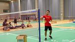 Melihat Latihan Tim Bulutangkis Indonesia Jelang Lawan Denmark