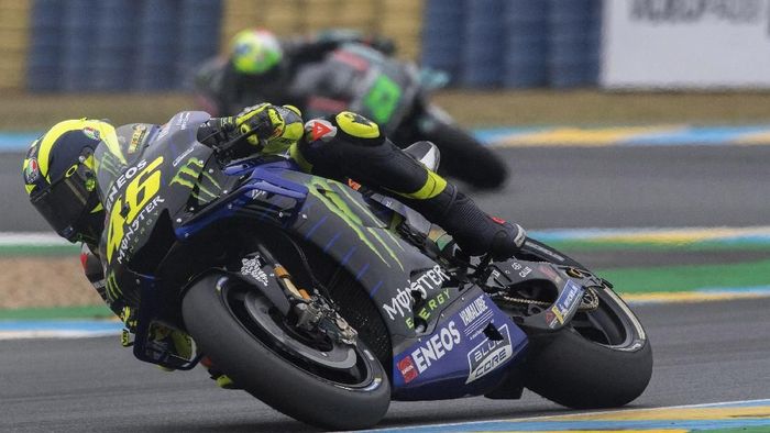 Valentino Rossi finis kelima pada MotoGP Prancis (Mirco Lazzari gp/Getty Images) Valentino Rossi finis kelima pada MotoGP Prancis (Mirco Lazzari gp/Getty Images)