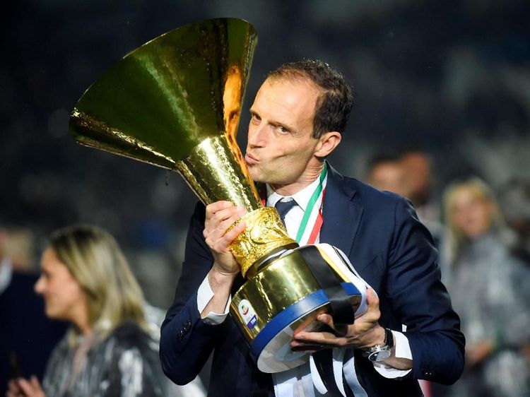 Pesta Juara Juventus, Pesta Perpisahan Allegri