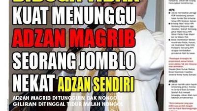8 Meme Kocak Menanti Makan Ketika Azan Magrib Tiba