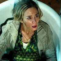 Salah satu film terbaiknya adalah A Quiet Place, film horror, di mana sang suami John Krasinsky terlibat sebagai sutradara, penulis skrip sekaligus bintang utamanya. Foto: ist
