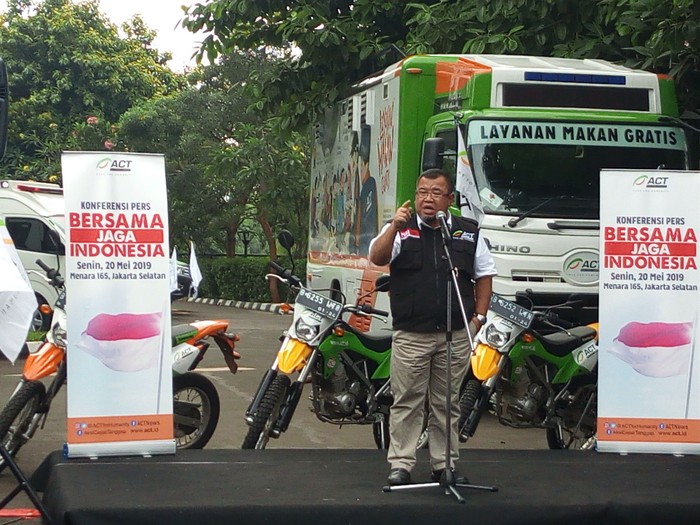 ACT Akan Siagakan Relawan dan Armada Kemanusiaan di Aksi 22 Mei