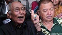 Politikus Gerindra Permadi memenuhi panggilan polisi. Ia nampak menyambangi Mapolda Metro Jaya untuk diperiksa terkait kasus makar, Jakarta, Senin (20/5/2019).