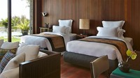 Memiliki total 59 vila dan 5 mansion, Hotel Bulgari Resort Bali menawarkan kemewahan yang berkelas. Mulai dari desain hingga kasur dan kainnya, semua dari brand ternama (Hotel Bulgari Resort Bali)