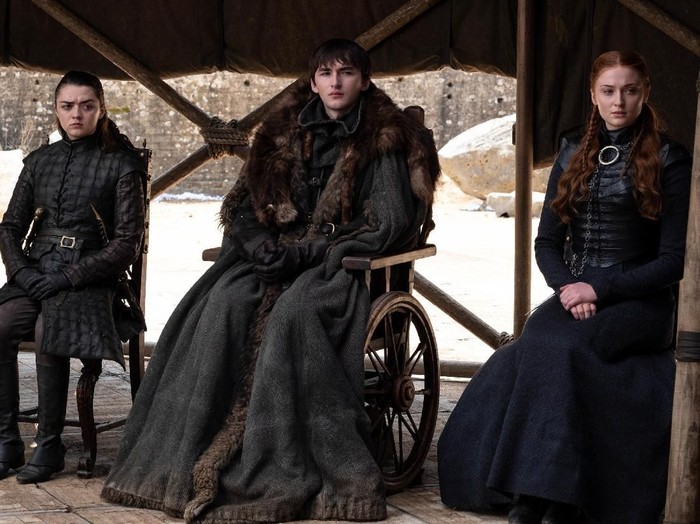 Cuplikan episode terakhir Game of Thrones.