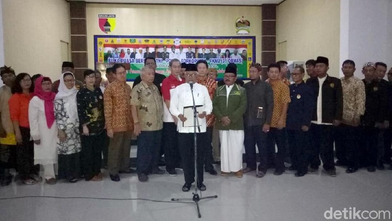 Tokoh Lintas Agama dan Etnis Jombang Serukan Tak Ikut Aksi 22 Mei Tokoh Lintas Agama dan Etnis Jombang Serukan Tak Ikut Aksi 22 Mei