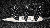Kapal pesiar ini mampu melakukan perjalanan di Samudra Atlantik tanpa bahan bakar, tapi juga memiliki mesin bersistem hibrida, perpaduan diesel dan listrik (CNN)