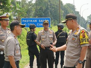 Sekat Massa Aksi 22 Mei di Bogor, Polisi Amankan Pria Bawa Ketapel
