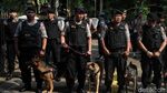 Polisi Jaga Ketat Seputaran Gedung KPU Hingga Bundaran HI