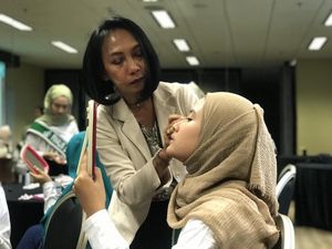 Serunya Grand Finalis Sunsilk Hijab Hunt Belajar Make Up dan Fashion