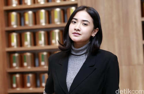 Nadya Arina saat ditemui di kawasan Kebayoran Baru.