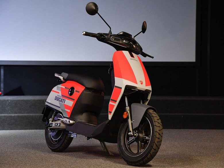 Skuter listrik Ducati. Foto: Istimewa Skuter listrik Ducati. Foto: Istimewa
