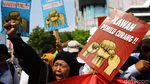Penampakan Massa Demo Lawan Pemilu Curang di Bawaslu