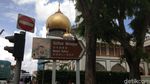 Suasana Ngabuburit di Masjid Tertua di Singapura