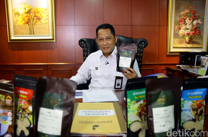 Detikcom Blak-blakan bersama Kepala Bulog Budi Waseso di Jakarta, Selasa (21/5/2019).