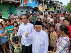Video: Pidato Kemenangan Jokowi di Kampung Deret