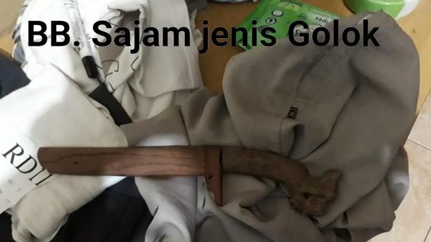 Aparat Amankan Senjata Tajam dari Lima Terduga Teroris di Garut