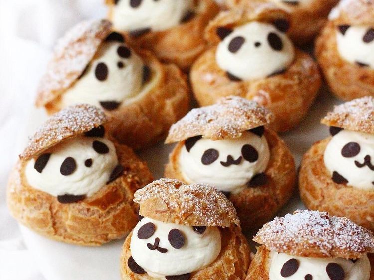 Mungil Banget Soes yang Dihias dengan Bentuk Hewan, Bikin Nggak Tega Makannya