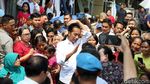Momen Warga Kampung Deret Tumpah Ruah Sambut Jokowi