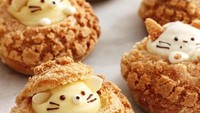 Kudapan manis ini tambah manis dengan tampilannya yang cute. Terbayang tekstur soes yang renyah pada bagian luarnya namun lembut creamy pada isiannya. Yummy! Foto: instagram @sweet_essence_