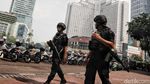 Polisi Jaga Ketat Seputaran Gedung KPU Hingga Bundaran HI